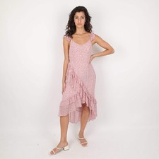 Love Shack Fancy Pink Dress, UK Size 8