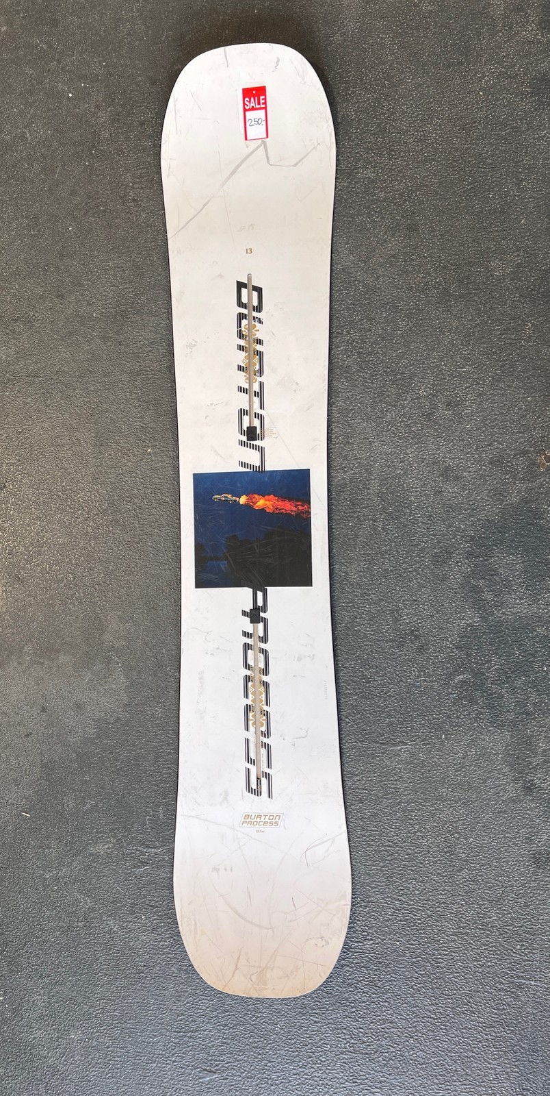 Burton Process Camber Snowboard für Herren 157W - Gebraucht