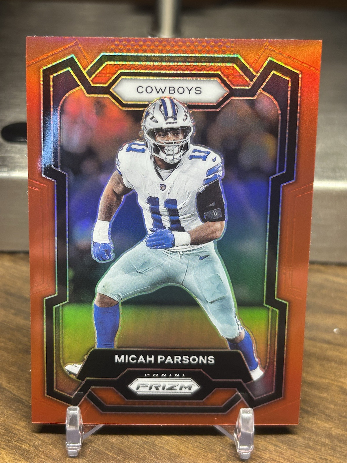 2023 Panini Prizm Micah Parsons-78 Red Retail SSP