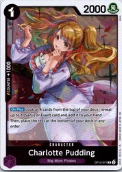 Charlotte Pudding OP12-071 Rare Foil Legacy of the Master One Piece TCG