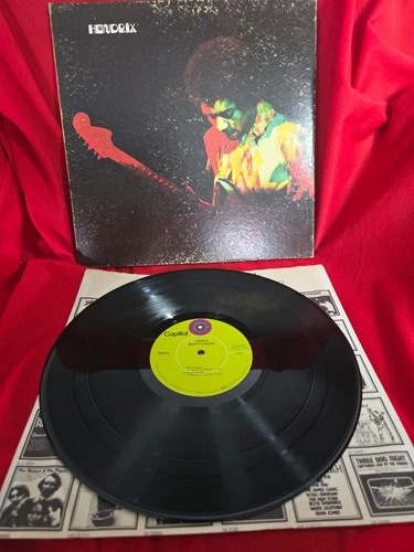 JIMI HENDRIX BAND OF GYPSYS ORIGINAL 1970 VINYL LP CAPTOL STAO-472