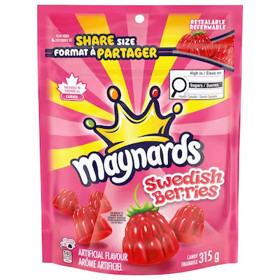 3 x Maynards Swedish Berries Gummies 315 g. / 11.1  oz.