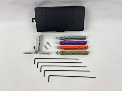 Lansky 4 Stone Diamond Knife Sharpening System Xtra Coarse, Coarse, Medium, Fine