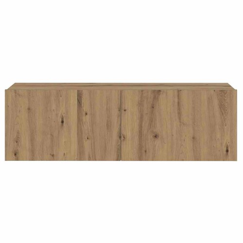 8-tlg. TV-Schrank-Set Wandmontage Artisan-Eiche Holzwerkstoff - Bild 6 von 9