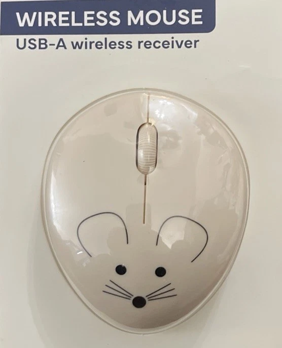 Vivatar - Wireless Mouse - USB-A Receiver - Cute - Shaped Like Mouse - Image 3 of 4