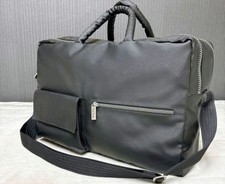 Paul Smith 2WAY Boston Bag Black Nylon Large Capacity Travel Business A4