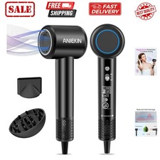 Hair Dryer, High-Speed Ionic Low Noise Blow Dryer with Brushless Motor for Fa...