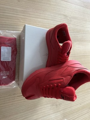 Maison Margiela X Reebok tabi sneakers red UK8  US9