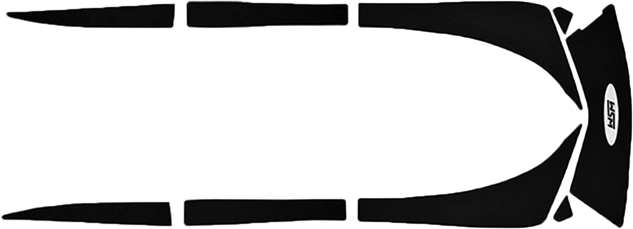 WSM Traction Mat 012-112BLK Black