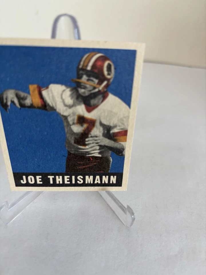 1997 Leaf Reproduction #17 Joe Theismann HOF SP /1948 Washington Redskins EX+ - Image 4 of 4
