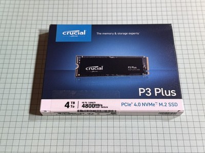 【未開封】M.2 MVMe SSD 4TB crucial P3 Crucial 4TB P310 NVMe PCIe 4.0 M.2 Internal SSD CT4000P310SSD5