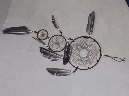 Urdeoms Wanddeko Erwachsene braun Boho Traumfänger - Bild 12 von 14