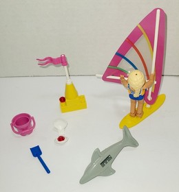 Lego Belville Dolphin Windsurfer #5844 Complete without Box or Instructions