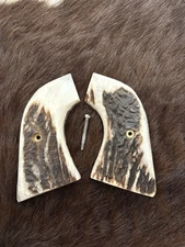 Ruger New Vaquero Grips | Elk/Stag Antler | Handmade | Premium A Grade