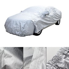 1stk Schutzhülle Autogarage Abdeckplane Outdoor Silber Ganzgarage Wasserfest UV