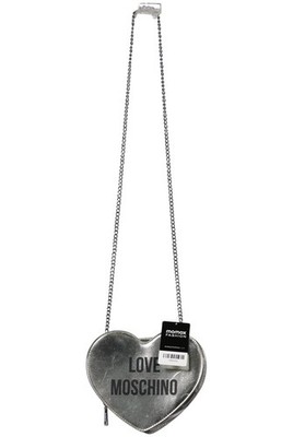 LOVE MOSCHINO Handtasche Damen Umhängetasche Bag Damentasche Silber #mea1qjn