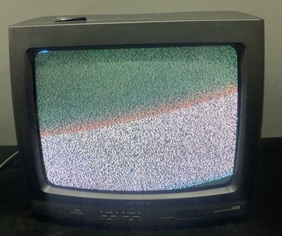Orion TV1326 13'' CRT TV Vintage Retro Gaming (No Remote) TESTED Working 1996