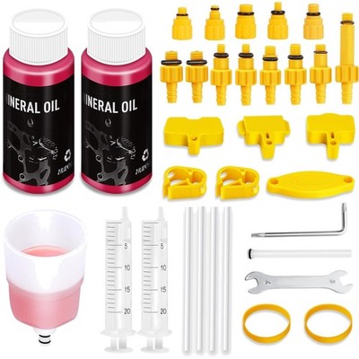 Bremsen Entlüftungsset Fahrrad Hydraulisch Mineralflüssigkeit Tausch Kit