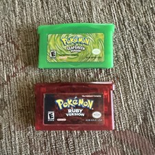 Pokemon Emerald and Ruby Nintendo Game Boy Ad...