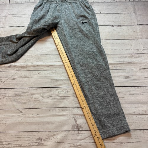 Nike Therma-Fit Athletic Pants Heathered Grey Youth Size Medium - Picture 8 of 15