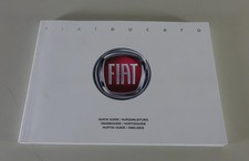 Kurz - Betriebsanleitung / Handbuch / Kurzanleitung Fiat Ducato III Stand 2023