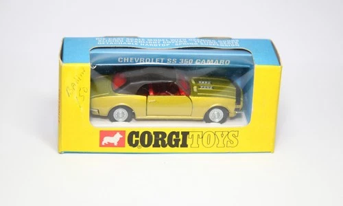 Corgi 350 Chevrolet SS 350 Camaro In Original Box - Near Mint Vintage Lot 1