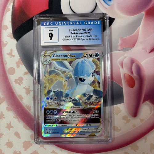 Glaceon VSTAR graded CGC 9 for sale on eBay