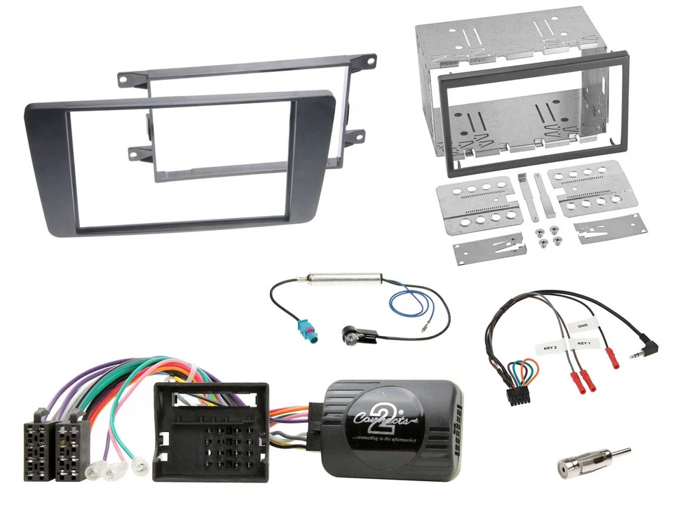 JVC Lenkrad USB 2DIN DAB Bluetooth CD Autoradio für Skoda Octavia Scout 2004-200 - Bild 3 von 4