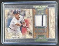 2024 Topps Museum Anthony Volpe Meaningful Jersey #/99 Yankees