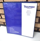 GENUINE TRIUMPH SERVICE MANUAL T3859909 BONNEVILLE T100 THRUXTON SCRAMBLER OS