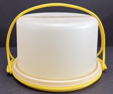 Tupperware Toys Yellow Cake Carrier With Handle