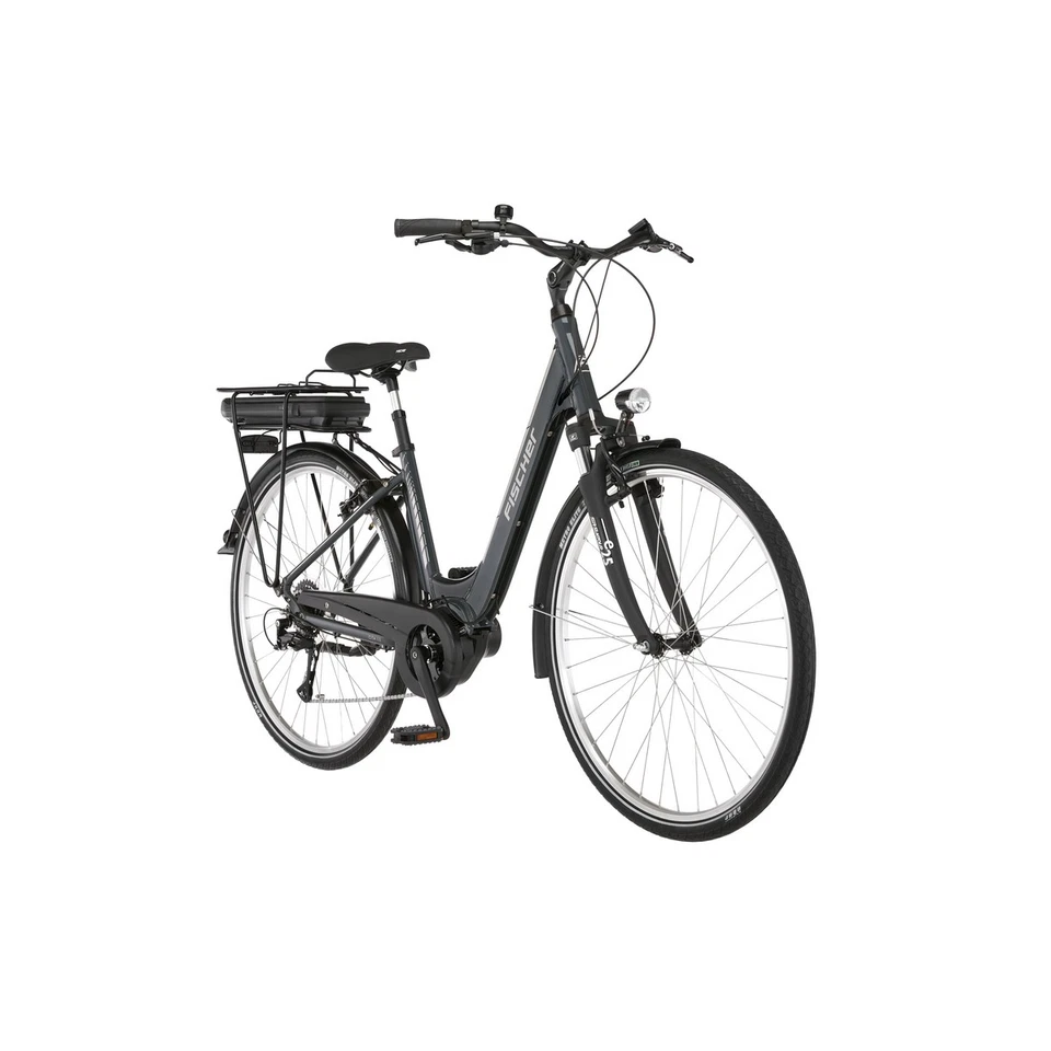 FISCHER City E-Bike Cita 1.5 grau RH 44 cm 28 Zoll 522 Wh Mittelmotor Cityrad - Bild 3 von 4