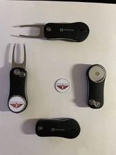 (1) Pitchfix Golf Switchblade Divot Tool & The Olympic Club 1" Coin Golf Marker