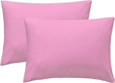 Travel Pillowcase 14x20 for Toddler Pillow  100 Egyptian Cotton 1000 Thread...
