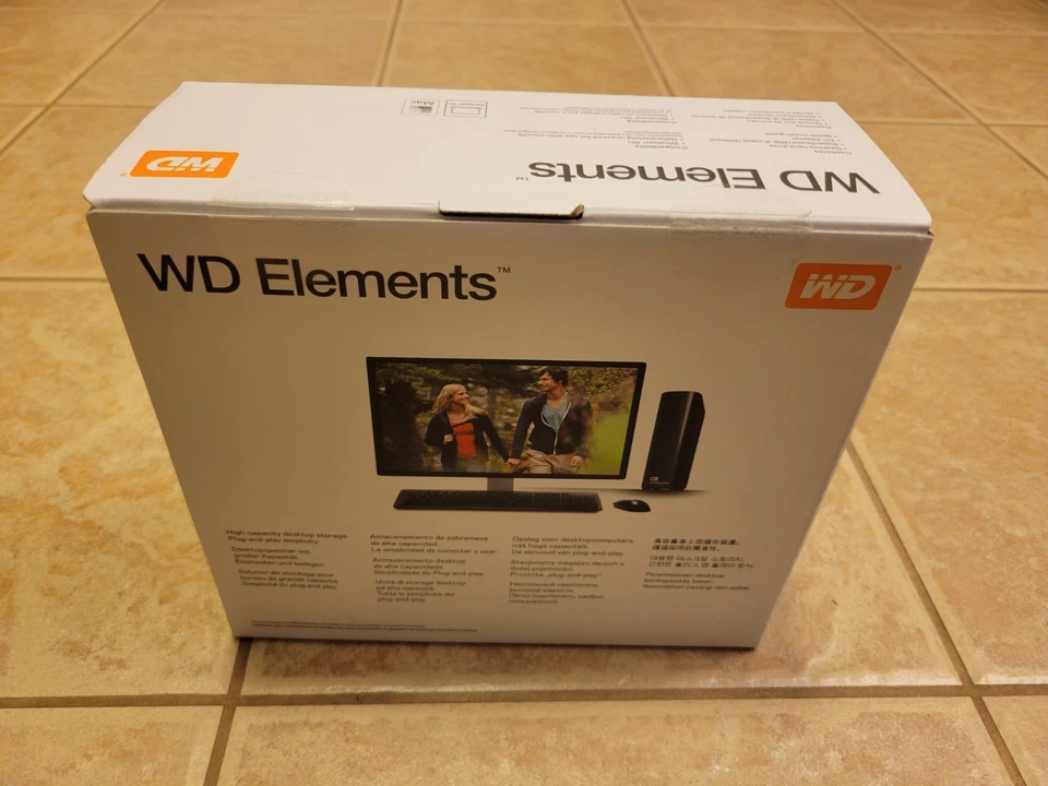 Western Digital Elements 6 TB Desktop HDD WDBWLG0060HBK-NESN - Image 3 of 4