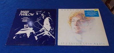 2 x LP Records BARRY MANILOW - IF I SHOULD LOVE AGAIN - MANDY - 20 Songs Both VG