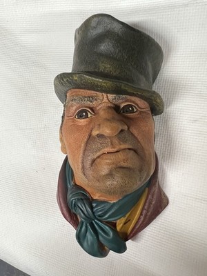 Vintage BOSSONS 1964 CHALKWARE HEAD CONGLETON ENGLAND - Bill Sikes Dickens Serie