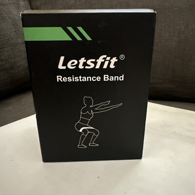 Letsfit  Exercise Bands, 3 Levels Fabric Resistance Bands Working Out Workout
