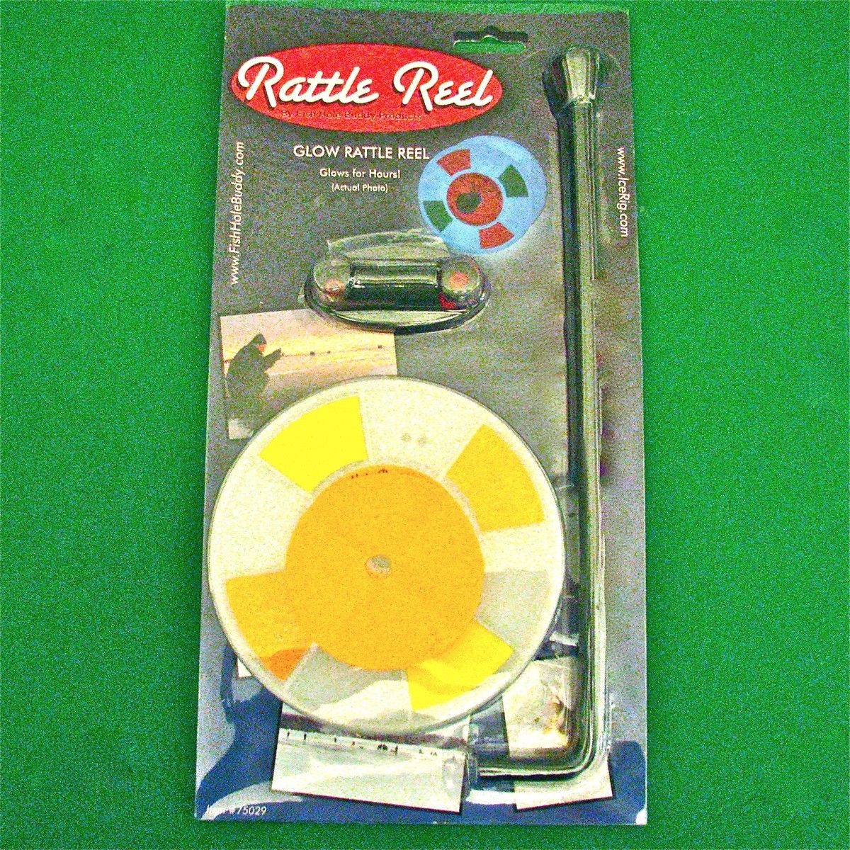 fish house rattle reels Ultimate Reel American Flag | Premium Ice Fishing Tip-Up Productive Alternatives Rattle Wheel Ceiling Mount 100 With its bell alarm the Rattle Wheel lets you know when a fish bites the end of your line How To Set Up Rattle