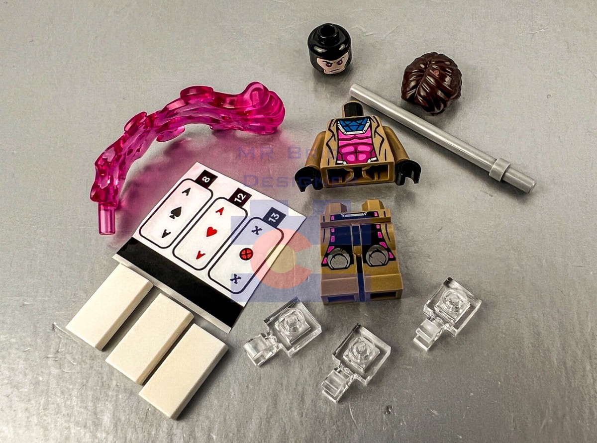 NEW LEGO X-Men Minifigures X-Mansion 76294 Marvel Gambit