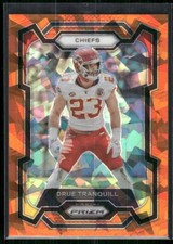 #156 Drue Tranquill 2023 Panini Prizm Orange Ice