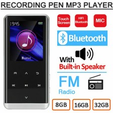 Portable Bluetooth MP3 Player HIFI Music Speakers MP4 Media FM Radio Recorder