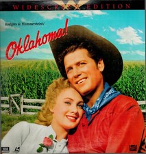 Laserdisc 2-Disc Set OKLAHOMA  1955 Gordon MacRae, Shirley Jones - WIDESCREEN