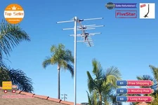 250 Mile Yagi Outdoor Digital TV Antenna for Far Distance Reception