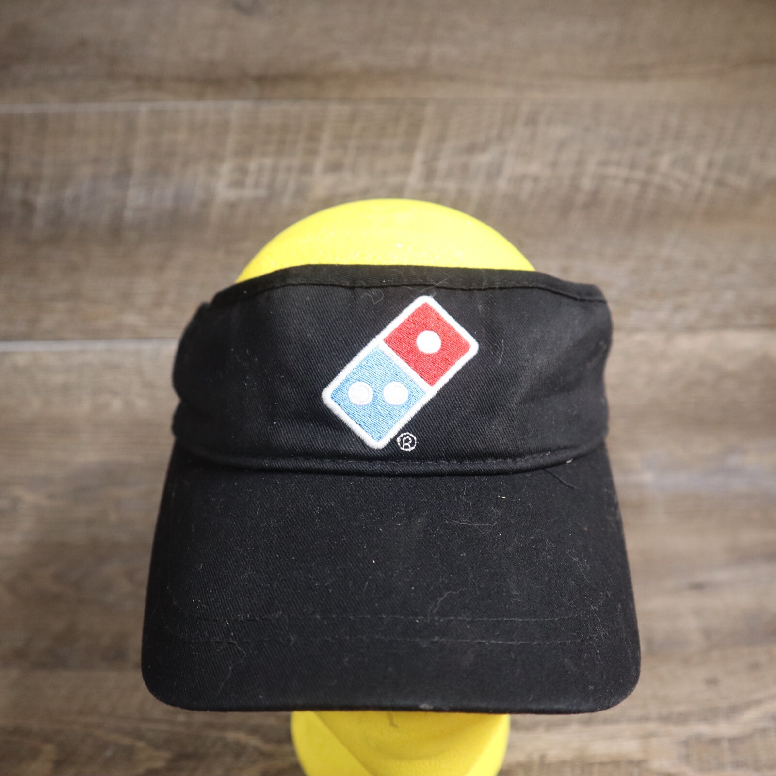 Domino’s Pizza Logo Gear Employee Uniform Black Visor… Gem