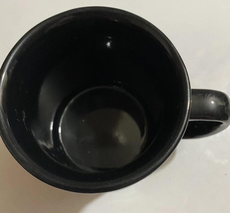 老式西雅图Sonics NBA黑色咖啡杯 — 第 3/4 张图片