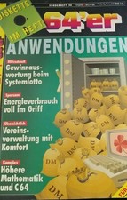 64er Sonderheft 56 "Anwendungen" Magazin (Markt & Technik) Commodore 64