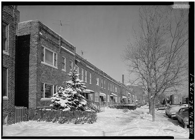 Pullman Industrial Complex,Worker's Housing,Chicago,Cook County,Illinois,IL
