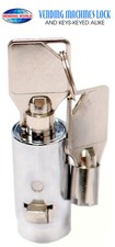 Coke, Pepsi soda machine Vending Lock and Keys NEW Locks Fits Vendo - 1452