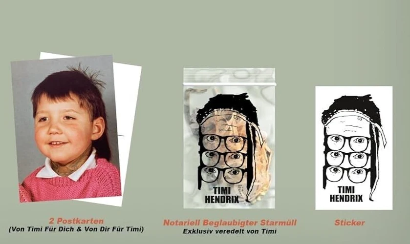 TIMI HENDRIX  Tim Weitkamp * LTD.BOX T-Shirt + 3x CD+TAPE Trailerpark ALLIGATOAH - Bild 4 von 4